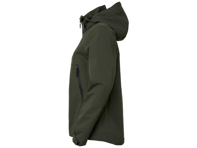 Jacka SW Disa dam mörk olivgrön 3XL